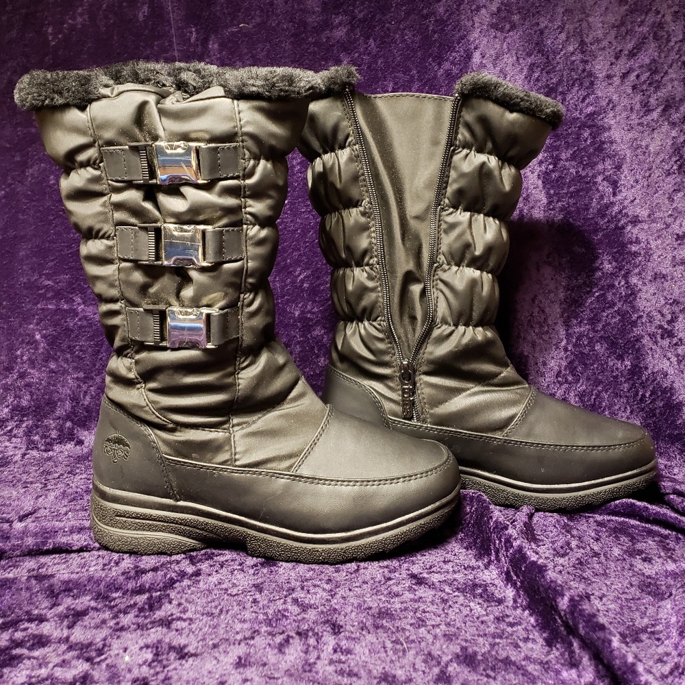 Totes Bryce buckle winter boots